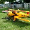 Bücker Jungmeister in Warteposition.