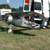 Neben dem MSV Hockenheim waren auch ein paar Gastflieger auf dem Flugtag des SFC. Hier mit einem sehr schönen Doppeldecker, der dem 1. Weltkrieg entliehen sein könnte.